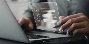 Checklist on computer