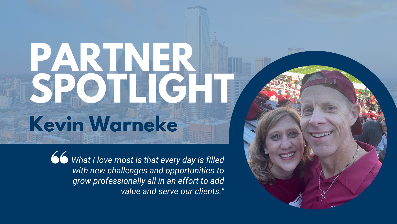 Partner Spotlight: Kevin Warneke